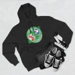 Adopt, Don't Shop CAPS - Unisex Fleece Hoodie - Image 3