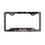 CAPS Metal License Plate Frame